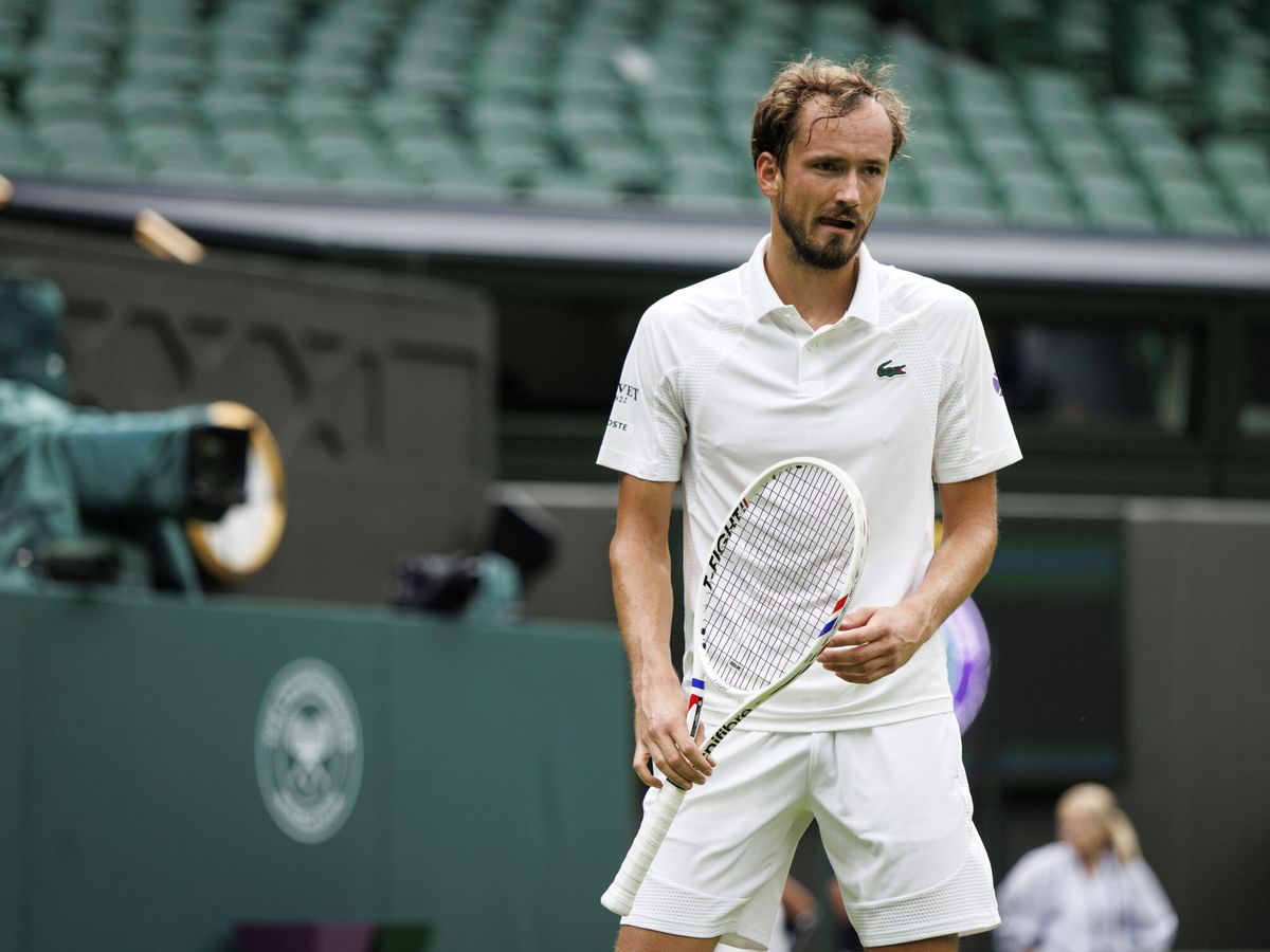 Medvedev cuestiona irónicamente el rendimiento de su rival tras su derrota en Wimbledon