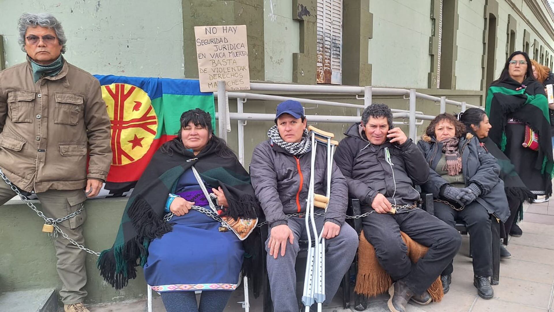 Tensión en Neuquén: manifestantes mapuches recuperan la libertad