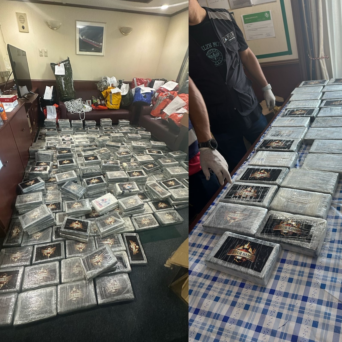 Santa Fe: imputan al filipino que cargó 500 kg de cocaína