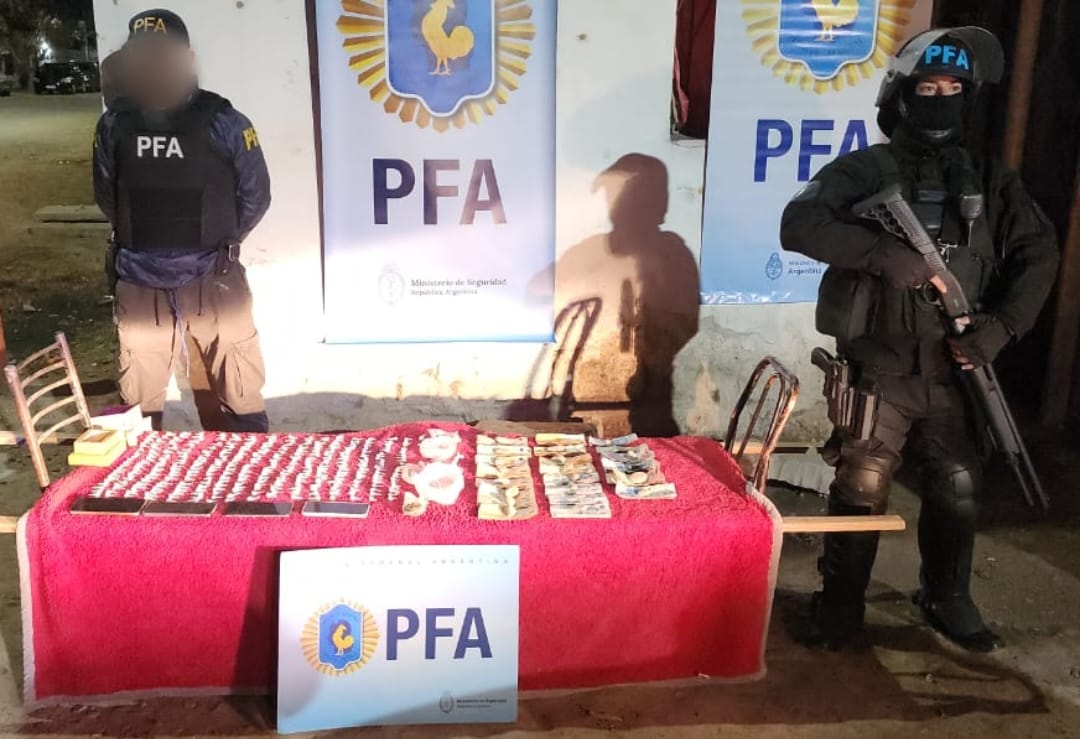 Detienen a una mujer por vender cocaína pura desde su casa