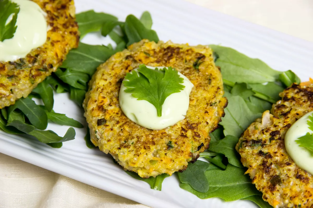 Receta de hamburguesas de quinoa, rápida y fácil