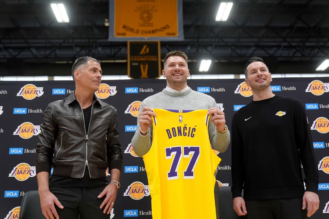 El lunes, posible estreno de Luka Doncic con los Lakers