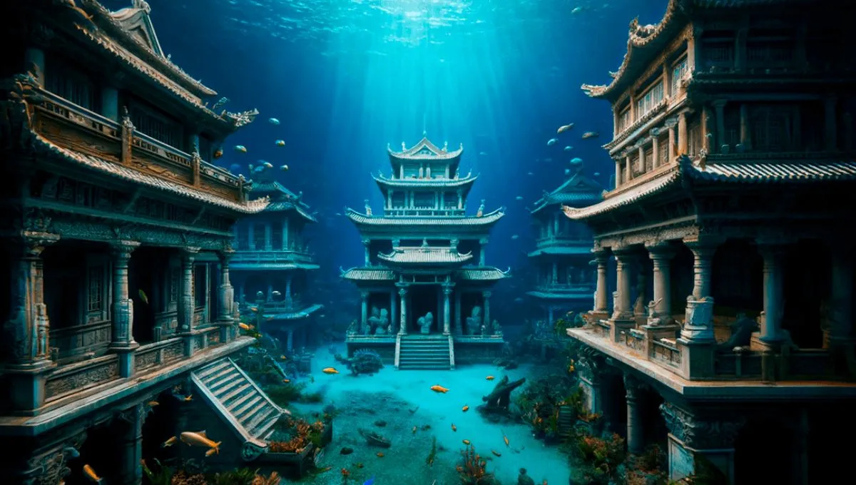 La ciudad que se encuentra oculta bajo un lago: 700 años y aún sigue intacta