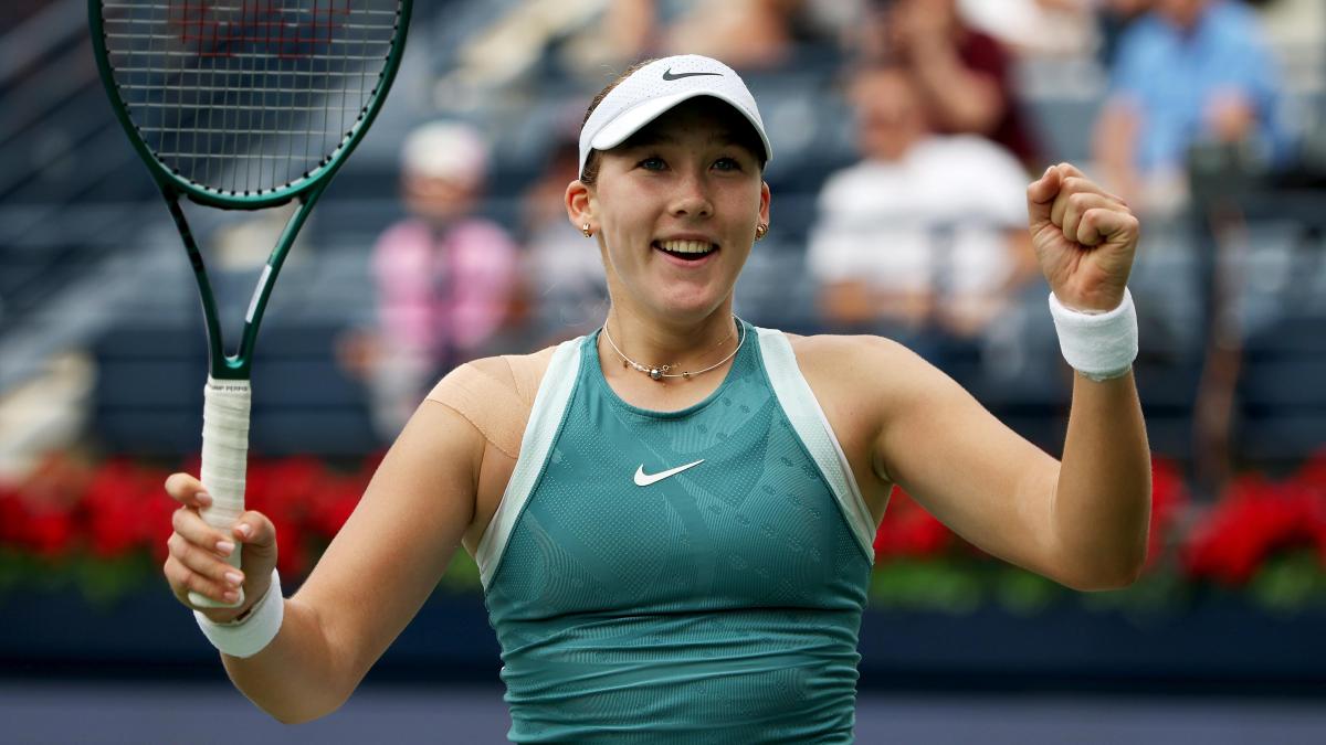 Finalista en Dubai: ¿Es Mirra Andreeva la heredera de Sharapova?
