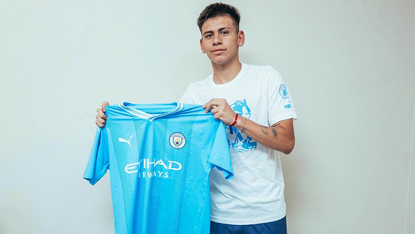 Manchester City presentó al Diablito Echeverri: “Es uno de los mejores talentos de los últimos años”