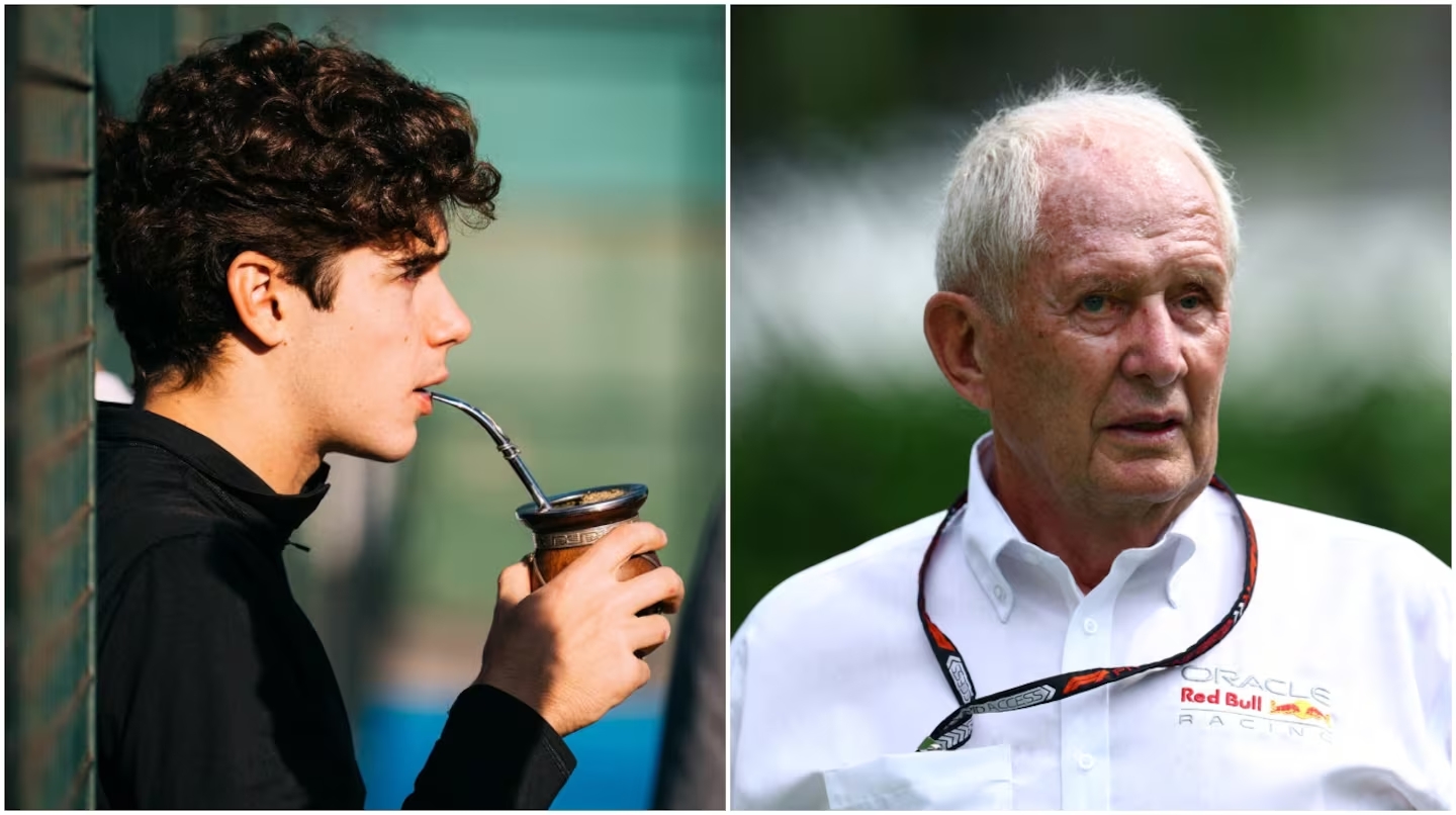 Asesor Principal de Red Bull Visita al Equipo de Franco Colapinto Post GP de China