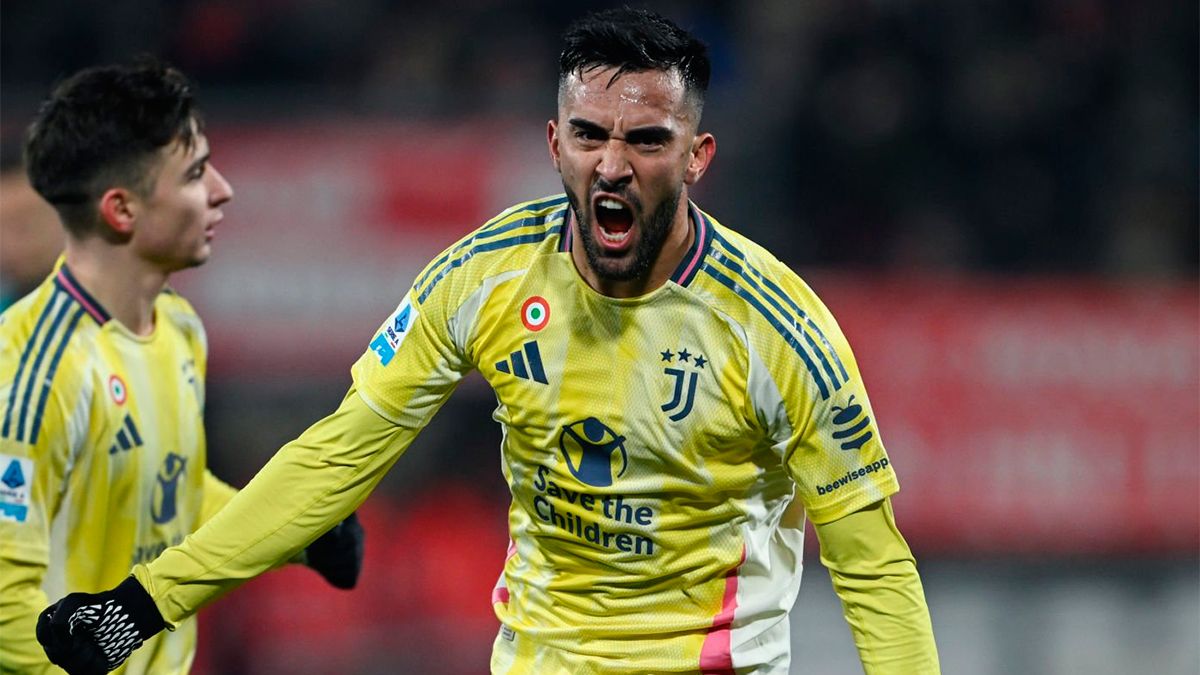 El gol de Nico González que le dio la victoria a la Juventus por 2 a 1 sobre el Monza