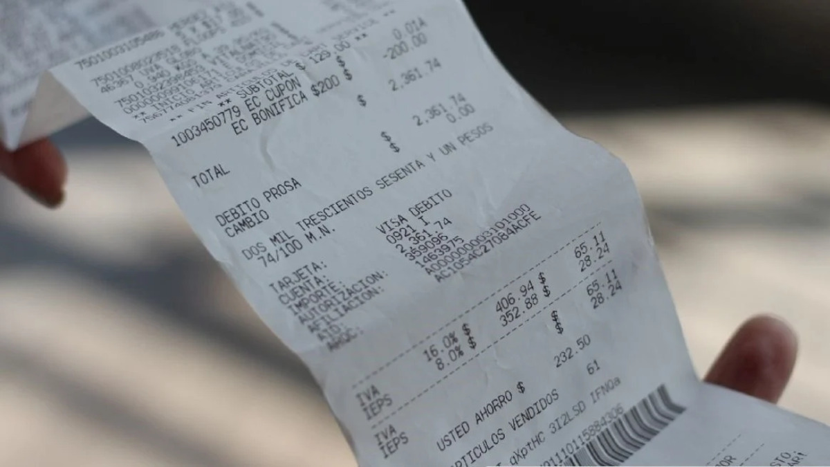 Desde hoy, los tickets deberán mostrar cuánto pagás de IVA