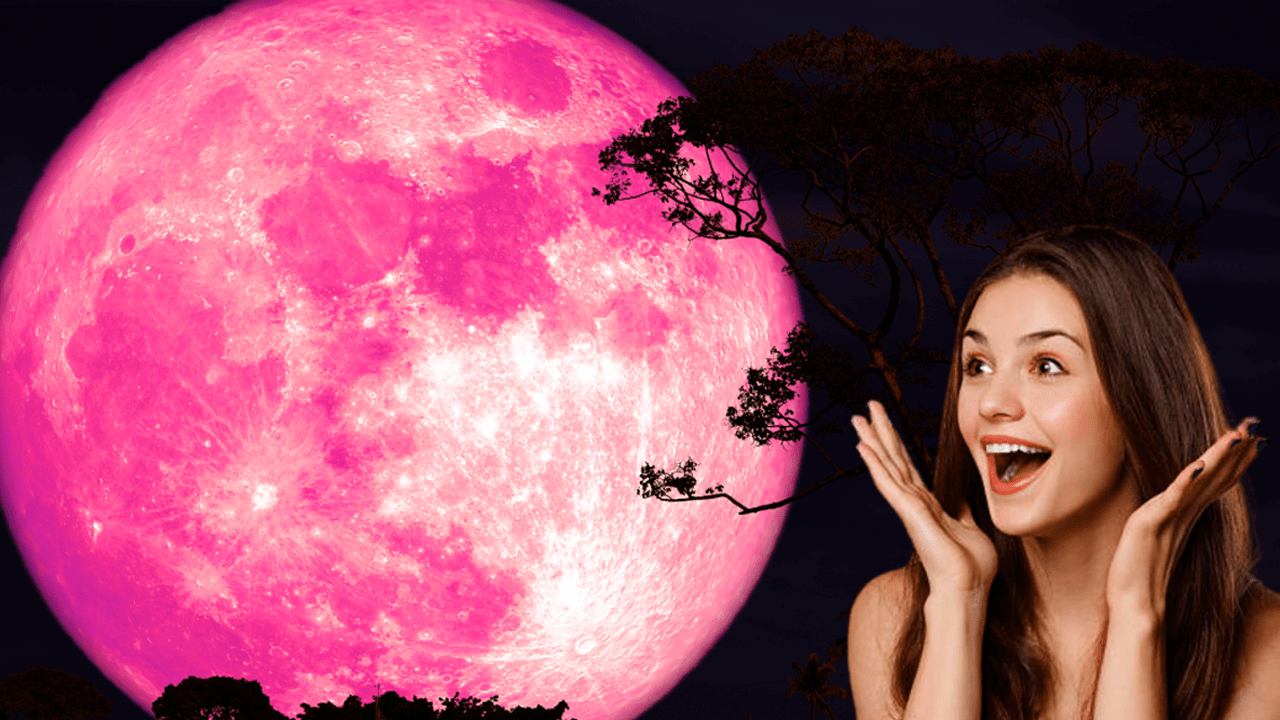 La fascinante luna llena rosa: su origen y cuándo observarla