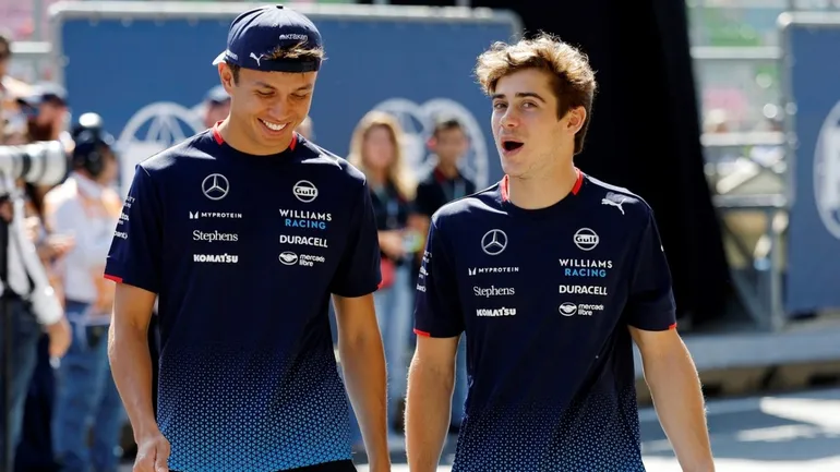 Alex Albon dio indicios de lo que será el futuro de Franco Colapinto