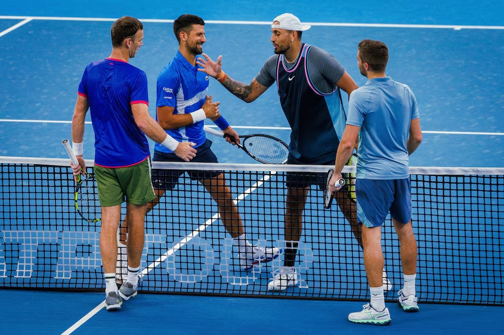 El espectacular punto de Djokovic y Kyrgios que se postula como uno de los mejores del 2025