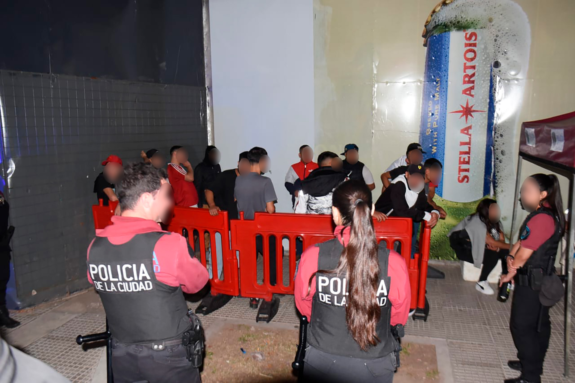 Más de 70 trapitos fueron demorados antes del partido entre River y Talleres